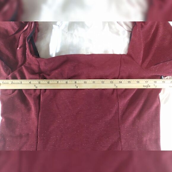 1 State Princess Metallic Short Formal Mini Dress XL - Picture 4 of 10